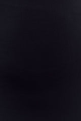 Genie Slinky Halter Midi Dress - Black